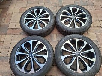 Originálne hliníkové disky Nissan R18, 5x114,3