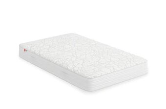 CÍLEK - študentská posteľ WHITE + čelo, prísteľka, 2 matrace