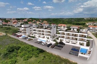 CHORVÁTSKO - Apartmánová rezidencia s bazénom - PRIVLAKA, ZA