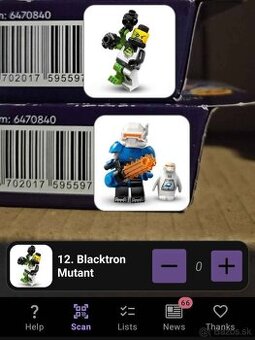 Lego cmf minifigurky séria vesmír