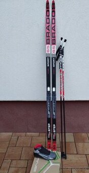 Nový bežkársky set COMFORT bežky, viazanie, topánky, palice