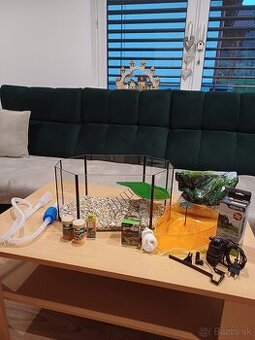 Akvárium pre korytnačku - plná výbava - 1