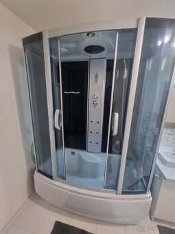 Predam hydromasazny sprchovy box + trisky + radio - - 1
