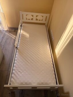 Detská posteľ IKEA KRITTER 70×160 cm ako nová