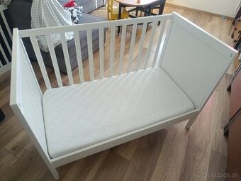 IKEA postielka Sudvik biela