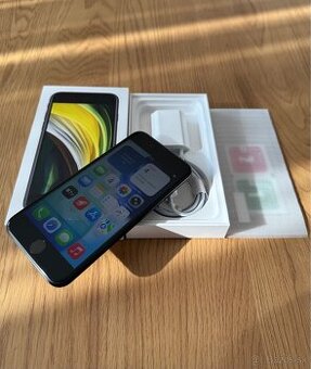 iPhone SE 2020 128 gb Black - komplet príslušenstvo, záruka