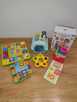 Hračky Fisher-Price, Vtech a iné