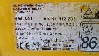 Elektricke cerpadlo - 1