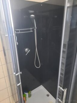 Sprchovy kut 100x80 cierny