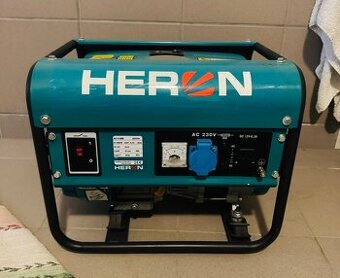 HERON EG 11 IMR elektrocentrála benzínová 2,8 HP / 1,1 KW