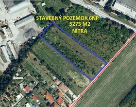Predaj - SP 5273 m2 na Poľnej ulici, Nitra - Mlynárce