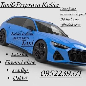 Taxi& Preprava