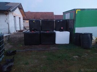 Ibc 1000l drevo sklad klietka bidon
