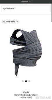 Nosič Boppy Comfy fit