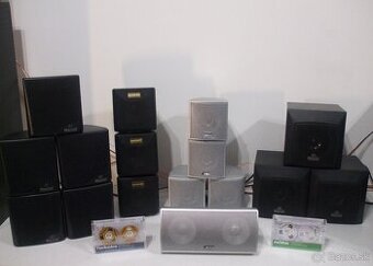 HiFi SATELITNE repro MAGNAT, CANTON, QUADRAL 2-PASMOVE, AB10