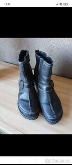 Dámské kožené čižmy