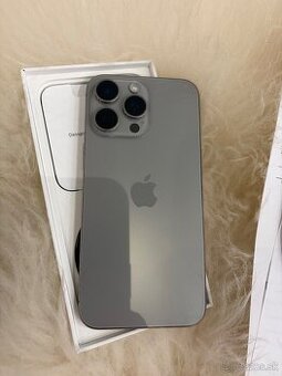 Predám Apple iPhone 15 PRO Max 256GB prírodný titán
