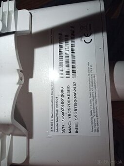 Predám 5g anténu aj wifi Zyxel.