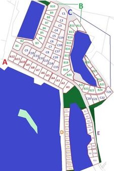 JEDINEČNÁ PONUKA Rekreačné pozemky Šaštín-Stráže, jazero GA