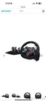 Kúpim volant Logitech g29