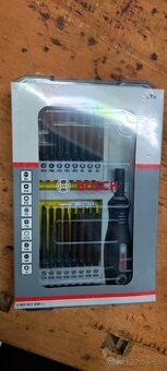 Predam sadu skrutkovacich hrotov Bosch 37dielna + skrutkovač - 1