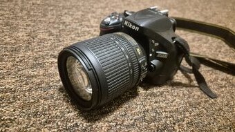 Predám NIKON D5200 + objektív NIKON 18-105