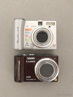 Canon A75 + Lumix DMC TZ10