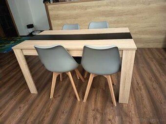 Jedálenský stôl so stoličkami - 1