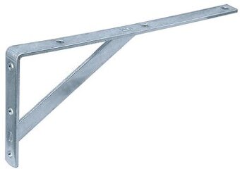 Podpera polic, PEVNA konzola zo zosilnenou kovovou vystuhou