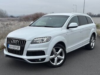 AUDI Q7 3.0TDI V6 180KW/245PS QUATTRO 3xSline R20 SK VOZIDLO