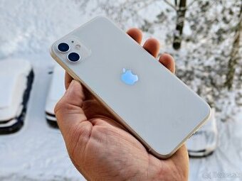Apple iPhone 11 64GB White, nový, komplet, 100% batéria