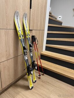 Detske lyze 115cm s palickami