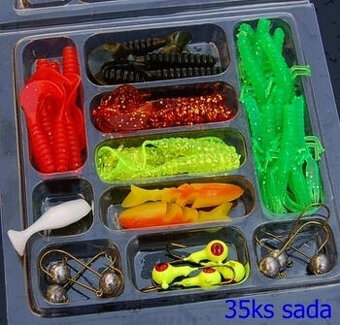 Rybárske potreby - gumy na rybolov