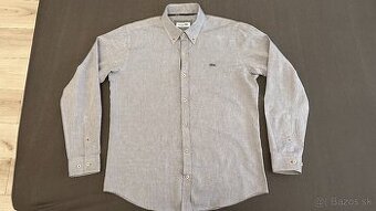 Pánska,kvalitná,elegantná košeľa LACOSTE - veľkosť L