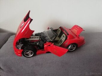 1:18 DODGE VIPER Bburago cervena