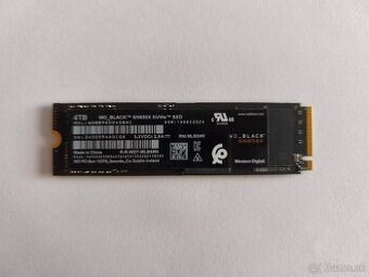 WD Black SN850X 4TB, M.2 2280, NVMe (0 hodín)