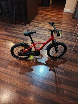 BTWIN  Detský bicykel DISCOVER 500 16 palcov 4 až 6 rokov če