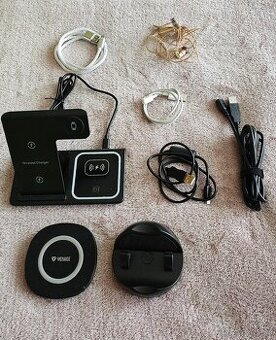 Bezdrôtová nabíjačka, mix vecí ....