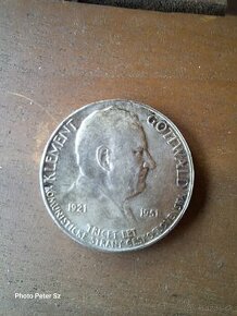 Pamätná minca Gottwald 1951 - 100 Kčs