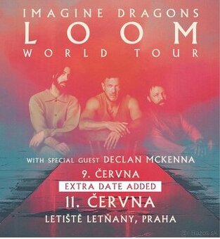Vstupenky Imagine Dragons Praha 11.6