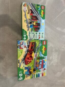 Lego duplo elektrický vláčik plus most