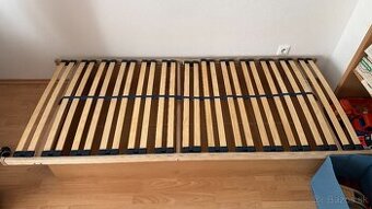Posteľ 200x90cm s úložnym priestorom a matracom