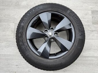 R17 ORIG.ZIMNÍ ALU KOLA ŠKODA KODIAQ 215/65/17