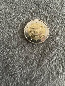 PAMÄTNÁ 2€ MINCA – ZAČIATOK PRAVIDELNEJ EXPRESNEJ POŠTY