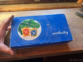Predám svetlá Svetlušky na Vianočný stromček.