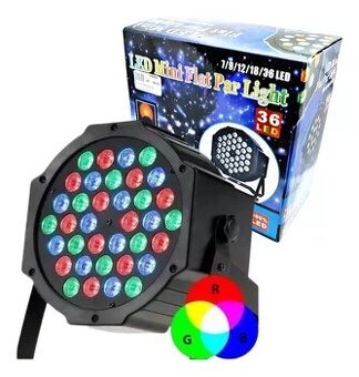led par set 36x3watt 25 eur