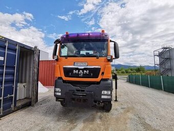 MAN TGS 28.400 - 6x4 hydrodrive a hydraulická ruka PALFINGER
