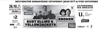 2 lístky na sedenie na jazz dni Kurt Elling & Yellowjackets