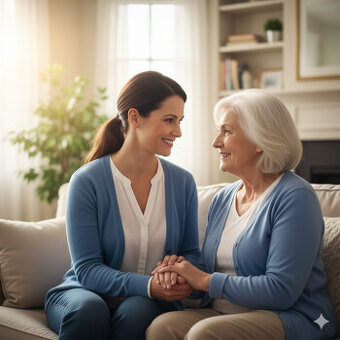 Opatrovateľské služby pre seniorov a postihnutých