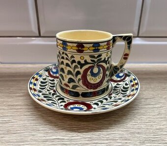 Kremnica šálka s podšálkou - 1